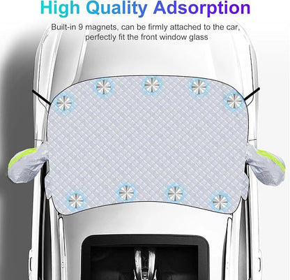 Magnetic Car Windshield Snow Shield Four Seasons Car Cover Front Window anti UV Frost Protection Snow Cover Sunshade