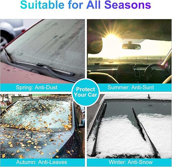 Magnetic Car Windshield Snow Shield Four Seasons Car Cover Front Window anti UV Frost Protection Snow Cover Sunshade