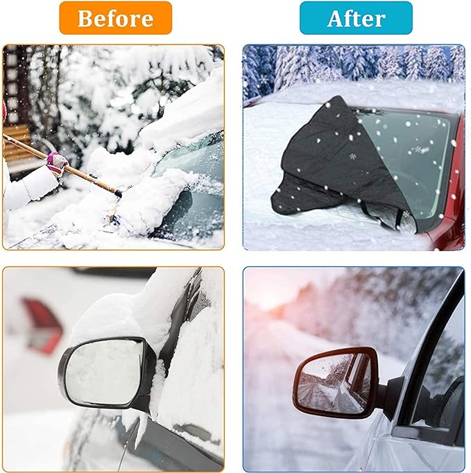 Magnetic Car Windshield Snow Shield Four Seasons Car Cover Front Window anti UV Frost Protection Snow Cover Sunshade