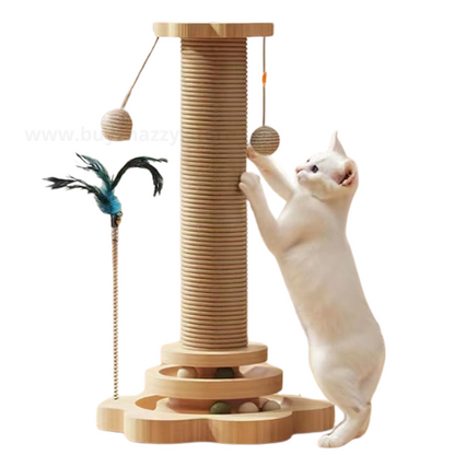 Premium Vertical Cat Play and Scratching Post