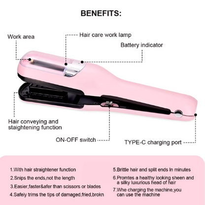 VitalTress Pro - Cordless Split end  Hair fixer trimmer