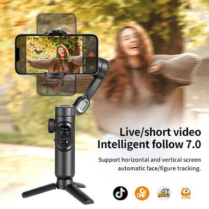 Foldable  Anti-Shake Video and Vlog Stabilizer for All Smart Phones Handheld 3-Axis