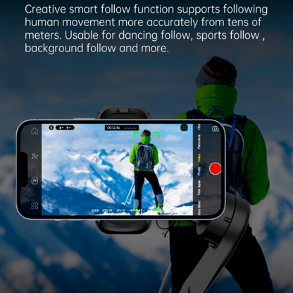 Foldable  Anti-Shake Video and Vlog Stabilizer for All Smart Phones Handheld 3-Axis