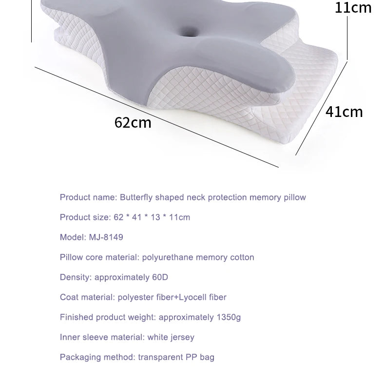 SNAZZY™ Memory Orthopedic Neck  Pillow